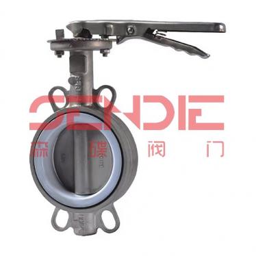 四氟密封对夹蝶阀