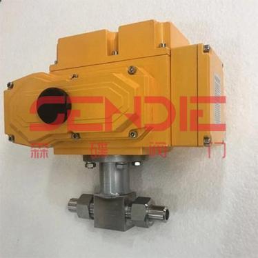 电动高压焊接球阀