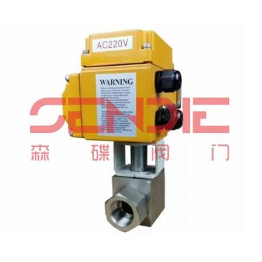 电动高压螺纹球阀