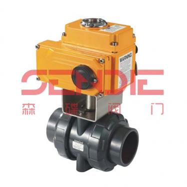 电动塑料球阀